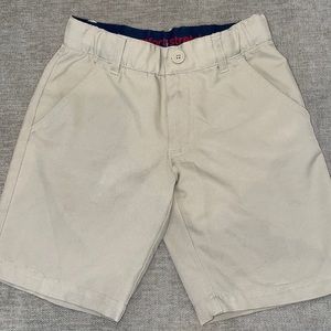 Boys khaki shorts